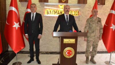 2024 yılı asayiş ve güvenlik uygulamalarını değerlendiren Batman Valisi Ekrem