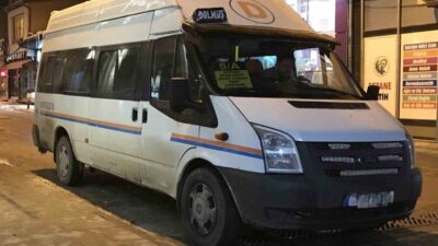 Bayburt'ta dolmuş ücretlerine zam yapıldı. Sivil vatandaşlar artık 18 lira,