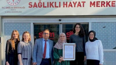 Düzce Merkez Sağlıklı Hayat Merkezi, Dünya Sağlık Örgütü tarafından bebek