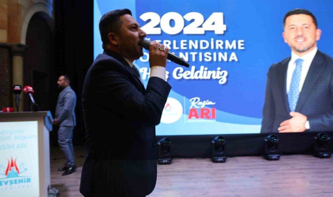 Nevşehir Belediye Başkanı Rasim Arı, 2024 bütçe fazlasını ve yapılacak