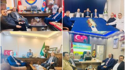 AK Parti Esendere Belde Belediye Başkanı Dırbaz Büyüksu ve Büyükçiftlik
