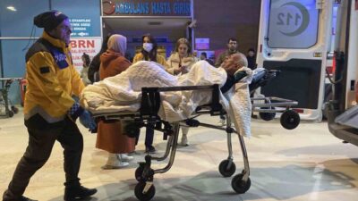 İnegöl'de sobaya benzin döken Ali Rıza B., alev alan sobadan