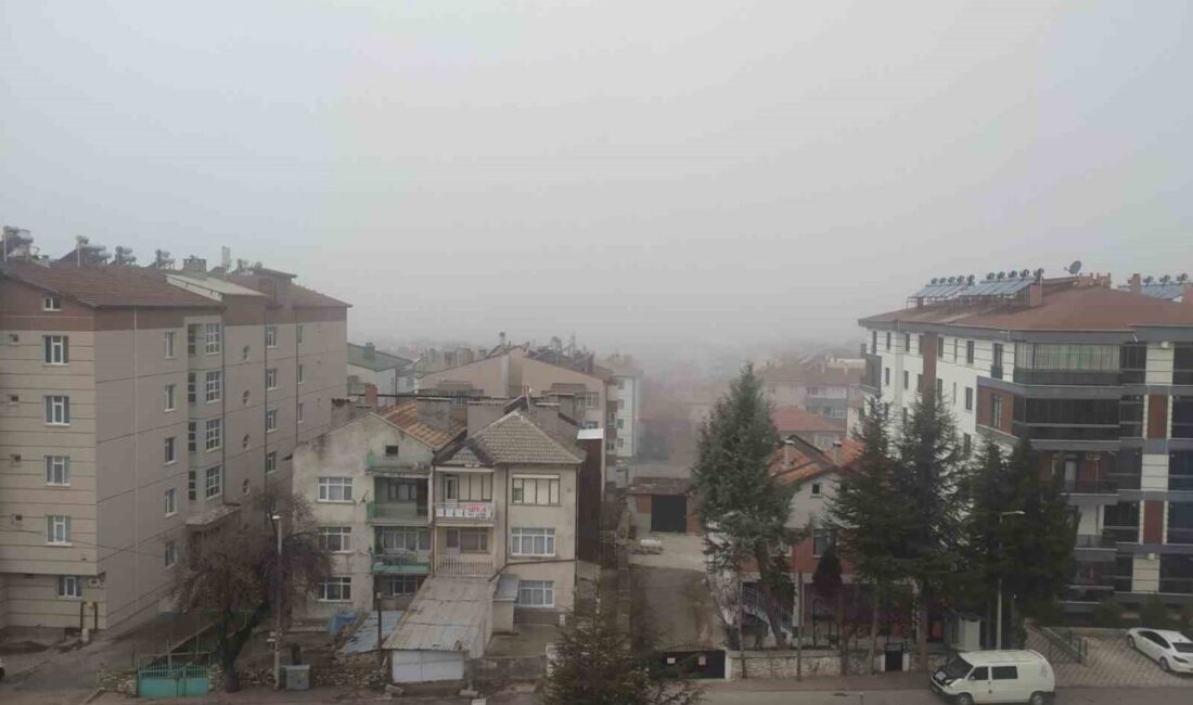 Beyşehir sise teslim Konya'nın Beyşehir ilçesinde etkili