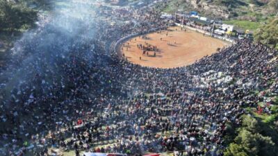 43. Uluslararası Efes Selçuk Deve Güreşleri Festivali, Selçuk'ta coşkuyla başladı.