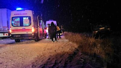 Adilcevaz'ın Heybeli köyünde, Adilcevaz-Erciş karayolunda meydana gelen kazada 34 UT