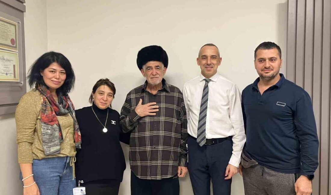 Kırgızistan uyruklu Toktashaın Saitov, nefes darlığı ve bacak şişkinliği şikayetleriyle