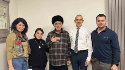 Kırgızistan uyruklu Toktashaın Saitov, nefes darlığı ve bacak şişkinliği şikayetleriyle