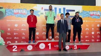 Elazığ Gençlik Merkezi Spor Kulübü sporcusu Selçuk Can Kuşak, M.