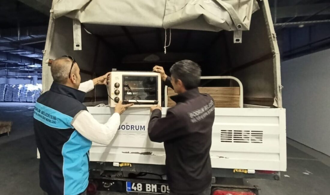 Bodrum Belediyesi, "Atma Paylaş Projesi" ile ihtiyaç sahiplerine yardım eli