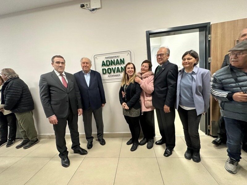 Balıkesir'in Burhaniye ilçesinde, Mehmet Akif Ersoy İlkokulu'nda Darüşşafaka Lisesi mezunlarının