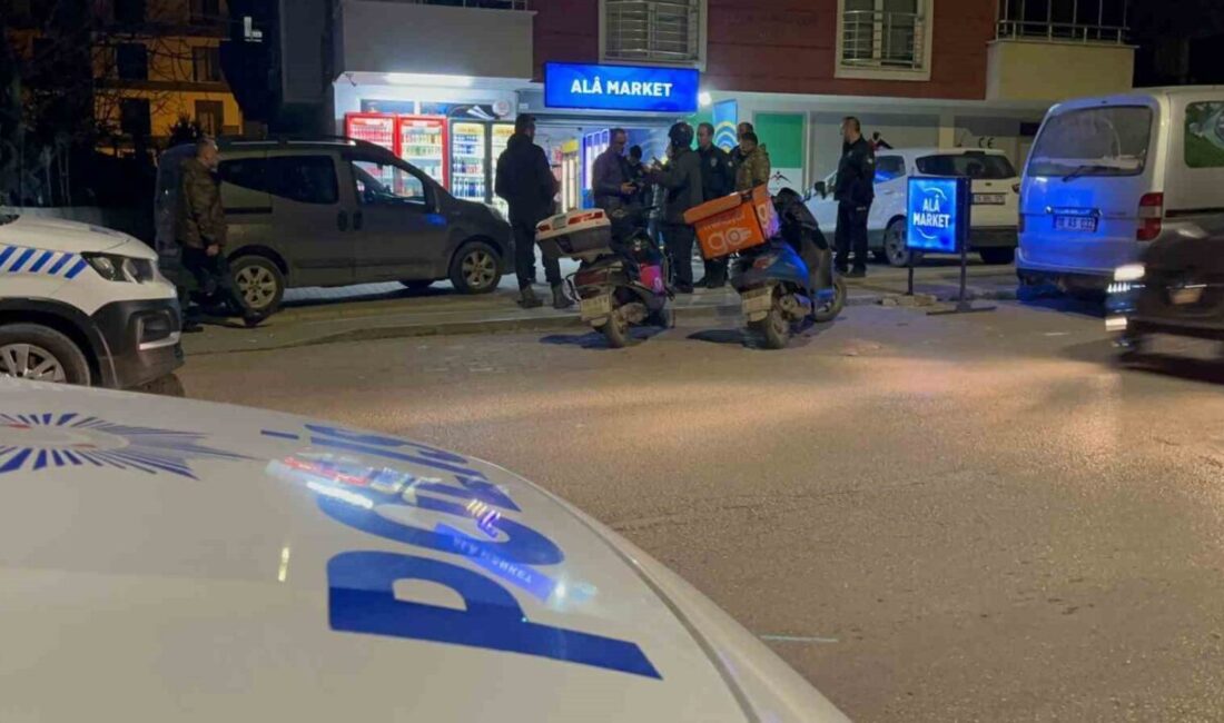 Bursa'da gece saatlerinde tekel
