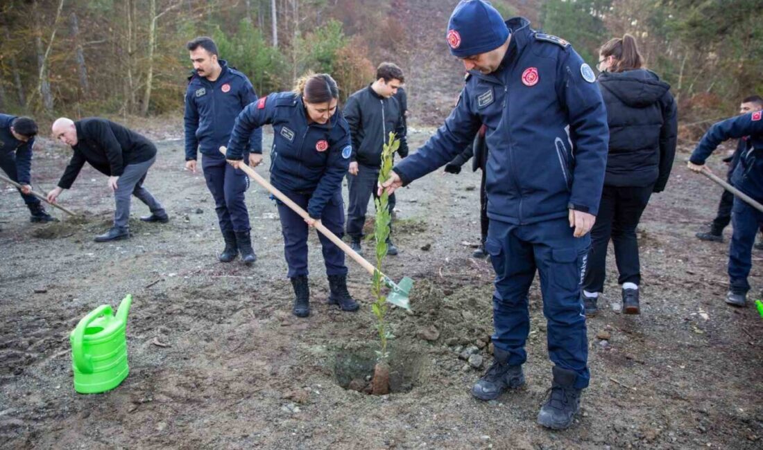 Büyükşehir’den kahraman itfaiyecilerin anısına hatıra ormanı Bursa Büyükşehir Belediyesi, Orhaneli