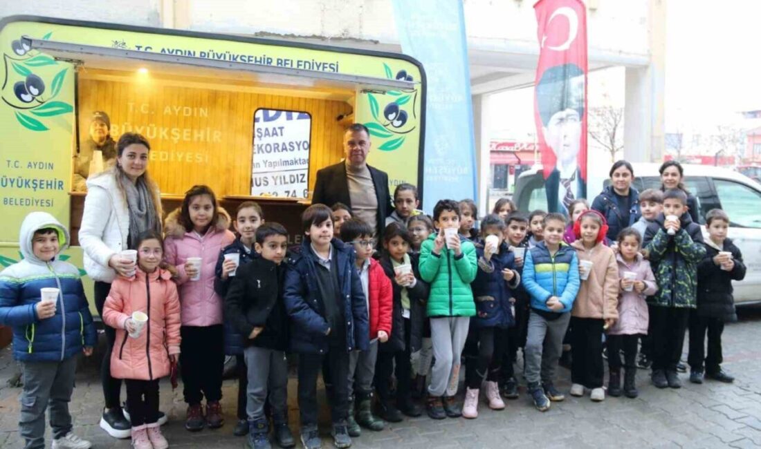 Büyükşehir’in çorbaları miniklerin içini ısıttı Aydın Büyükşehir Belediyesi'nin Yenipazar'da