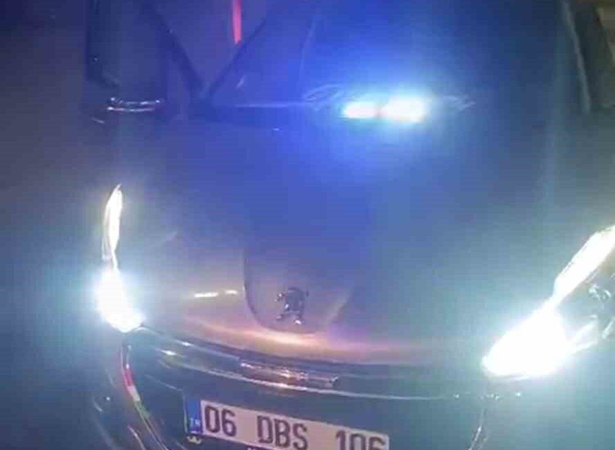 Hatay'da M.N.A. isimli sürücüye çakar takan ve kurallara uymamaktan toplam