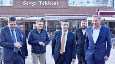 Tekkeköy Belediye Başkanı Mustafa Candal, Samsun Büyükşehir Belediye Başkanı Halit
