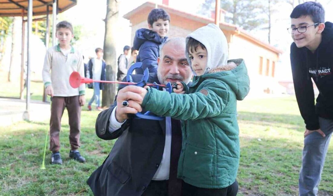 Canik Orman Okulu'nda 4 bin 974 öğrenciye doğayla iç içe