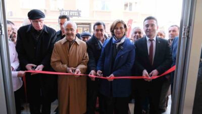 Sivrihisar'a özgü lezzetlerin sunulduğu Çeşm-i Cihan Yöresel Lezzetler Lokantası'nın açılışında