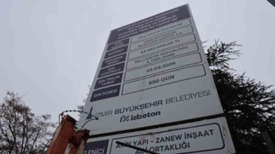 Elazığ'da 2020 depreminde hasar gören Atatürk Lisesinin yeniden inşası, İzmir