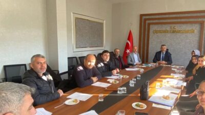 Çiçekdağı İlçe Milli Eğitim Müdürlüğü, eğitim süreçlerini değerlendirmek ve yeni