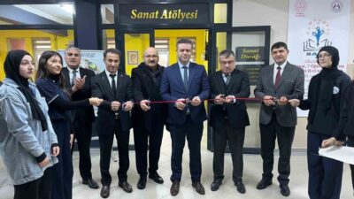 Çiftlikköy'de açılan Sanat Atölyesi, SADA Kültür Sanat ve Edebiyat Projesi'nin