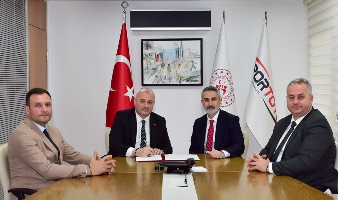 Düzce'nin Çilimli ilçesinde gençlik merkezi projesi için Spor Toto Teşkilat