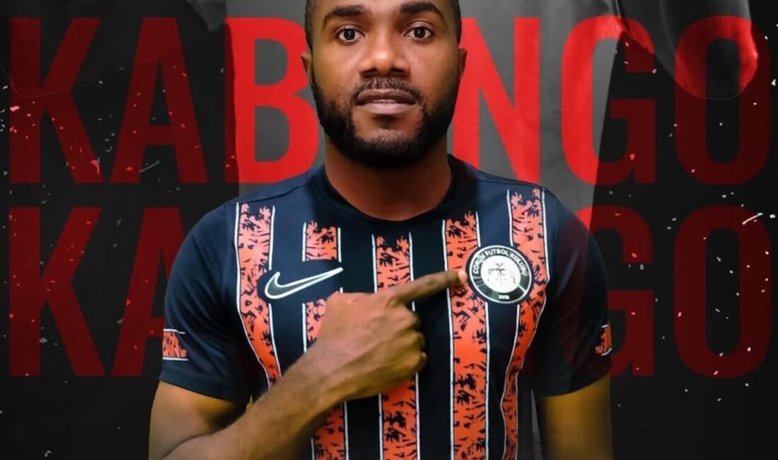 Çorum FK, Kabongo Kasongo ile yollarını ayırdı Çorum FK, hücum oyuncusu