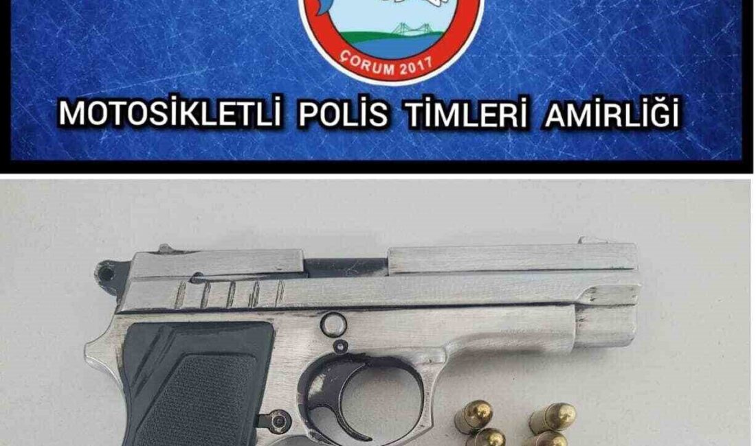 Çorum'da polis ekipleri 10-17 Ocak tarihleri arasında gerçekleştirdikleri denetimlerde 5