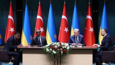 Cumhurbaşkanı Recep Tayyip Erdoğan, Ruanda ve Kongo Demokratik Cumhuriyeti arasındaki