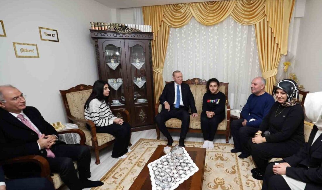 Cumhurbaşkanı Recep Tayyip Erdoğan, Malatya'da ev ziyareti sözü verdiği Uludağ