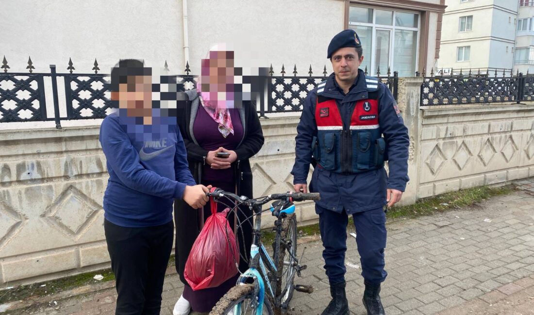 Sorgun İlçe Jandarma Komutanlığı ekipleri, kaybolan bir çocuğu kısa sürede