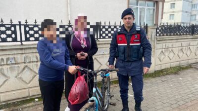 Sorgun İlçe Jandarma Komutanlığı ekipleri, kaybolan bir çocuğu kısa sürede