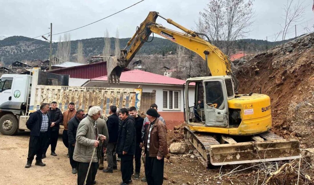 Adana'nın Feke ilçesinde Tenkerli