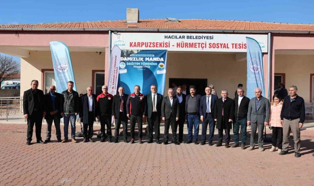Kayseri'de gerçekleştirilen Manda Islahı ile Üretimde Dönüşüm Projesi kapsamında Damızlık