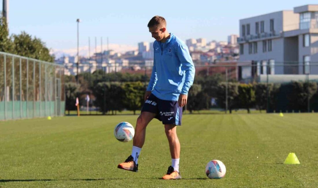 Trabzonspor'un yeni transferi Ukraynalı futbolcu Danylo Sikan, takımının başarısı için