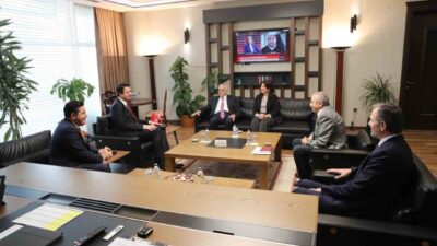 TBMM Başkanvekili Sırrı Süreyya Önder ve heyet, Saadet Partisi'ni ziyaret