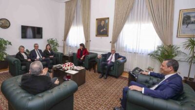 DEM Parti'nin İmralı heyeti, CHP Genel Başkanı Özgür Özel'i ziyaret