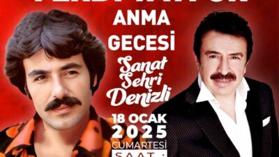 Denizli Büyükşehir Belediyesi, Ferdi Tayfur için anma konseri düzenliyor. Ahmet