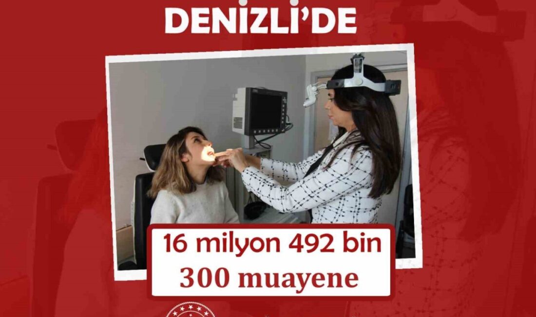 Denizli İl Sağlık Müdürü Uz. Dr. Berna Öztürk, 2024'te 16