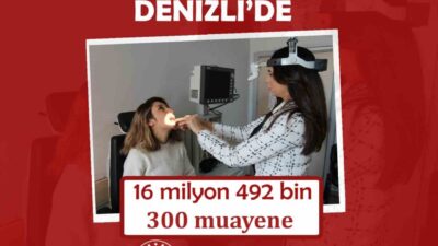 Denizli İl Sağlık Müdürü Uz. Dr. Berna Öztürk, 2024'te 16