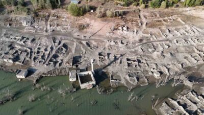 Sivas'ta 4 Eylül barajının doluluk oranı yüzde 1.5'e kadar düşerken