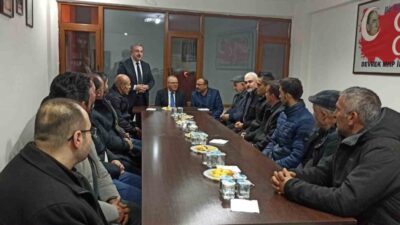 Devrek’te MHP'li yöneticiler istişare toplantısında bir araya geldi. Cevat Tilkicik