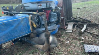 Bursa İnegöl'de traktör kazasında sürücü Ahmet Kılık (81) hayatını kaybetti.