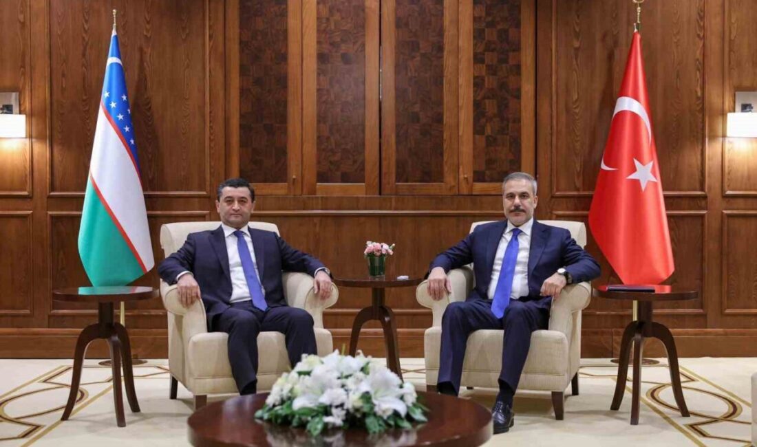 Hakan Fidan, bugün Özbekistan Dışişleri Bakanı Bahtiyar Saidov ile Dışişleri