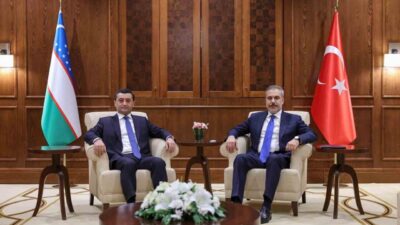 Hakan Fidan, bugün Özbekistan Dışişleri Bakanı Bahtiyar Saidov ile Dışişleri