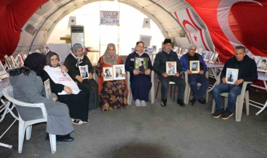 Diyarbakır'da evlatları terör örgütüne katılmış olan aileler, çocuklarına teslim ol
