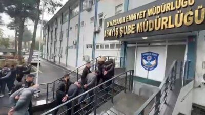 Diyarbakır’da Aralık ayında polis ekiplerinin yaptığı çalışmalar sonucu yakalanan 474