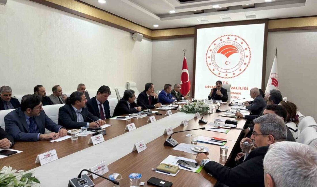 Diyarbakır’da Kuraklık İl Kriz Merkezi toplantısı yapıldı Diyarbakır Tarım ve Orman