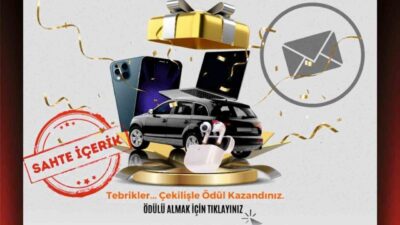 Denizli Emniyet Müdürlüğü, sahte çekiliş dolandırıcılıklarına karşı uyarıda bulundu. Vatandaşlardan