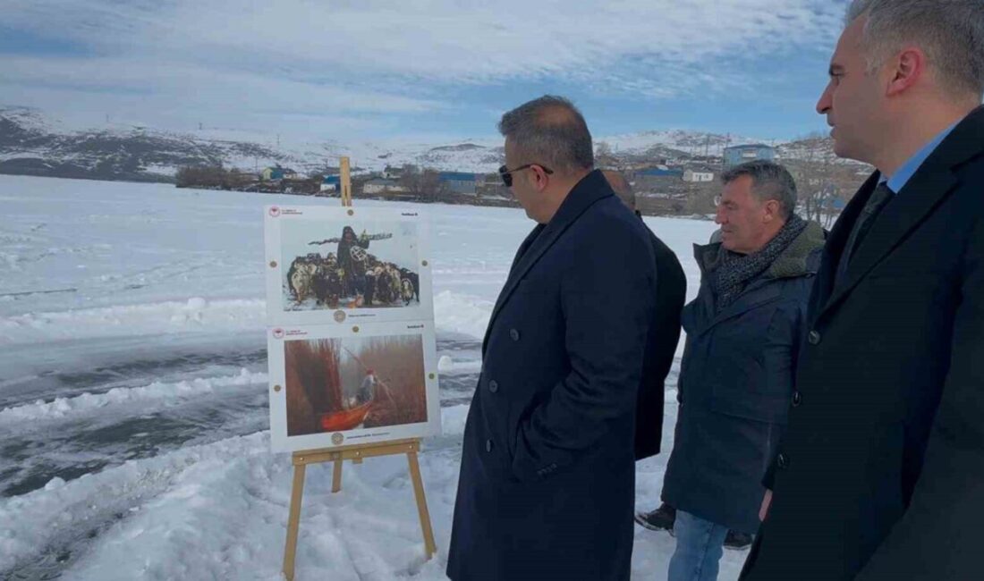 Ardahan İl Tarım ve Orman Müdürlüğü tarafından Çıldır Gölü'nde açılan