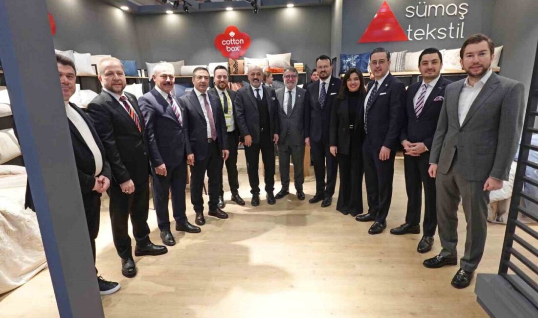 DTO Başkanı Uğur Erdoğan, Denizli tekstilcilerin Heimtextil 2025'te trend belirleyen